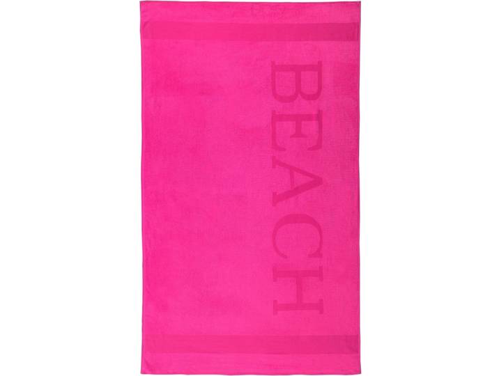 Lucca Beach Strandlaken - 100x200 - Fuchsia