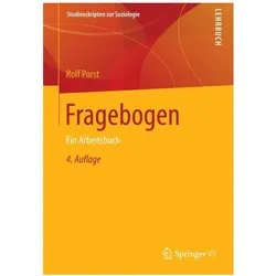 Fragebogen, Fachbücher von Rolf Porst