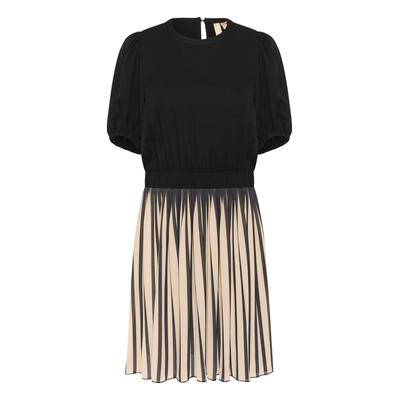Jerseykleid CULTURE "Jerseykleid CUcain", Damen, Gr. XL, N-Gr, schwarz, Obermaterial: 100% Viskose CV., Kleider Jerseykleid
