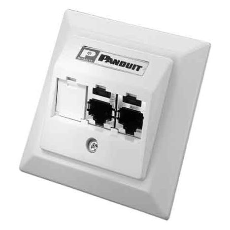 Panduit Schrägzentralplatte (CS2P6TGAWY)