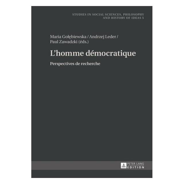 Peter Lang Lhomme démocratique (Französisch, Andrzej Leder, Maria Golebiewska, Paul Zawadzki, 2014) (67837495)