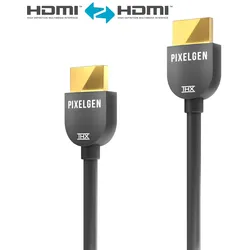 Pixelgen HDMI Kabel - THX zertifiziert - 1,00m