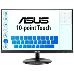 ASUS Touch LCD VT229H 21,5", Touchscreen, IPS, FHD, 1920 x 1080 Pixel, 5 ms, 250 cd (1920 x 1080 Pixel, 21.50"), Monitor, Schwarz