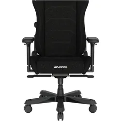 DXRacer Master Serie GC/XLMF23FBE/N Gaming-Stuhl - Plus / XL - wasserabweisender Stoff / schwarz, Gaming Stuhl, Schwarz
