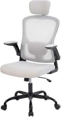 Garvee Office Computer Chair with Headrest, Mesh Home Office Chair with Adjustable Back Support and Armrest