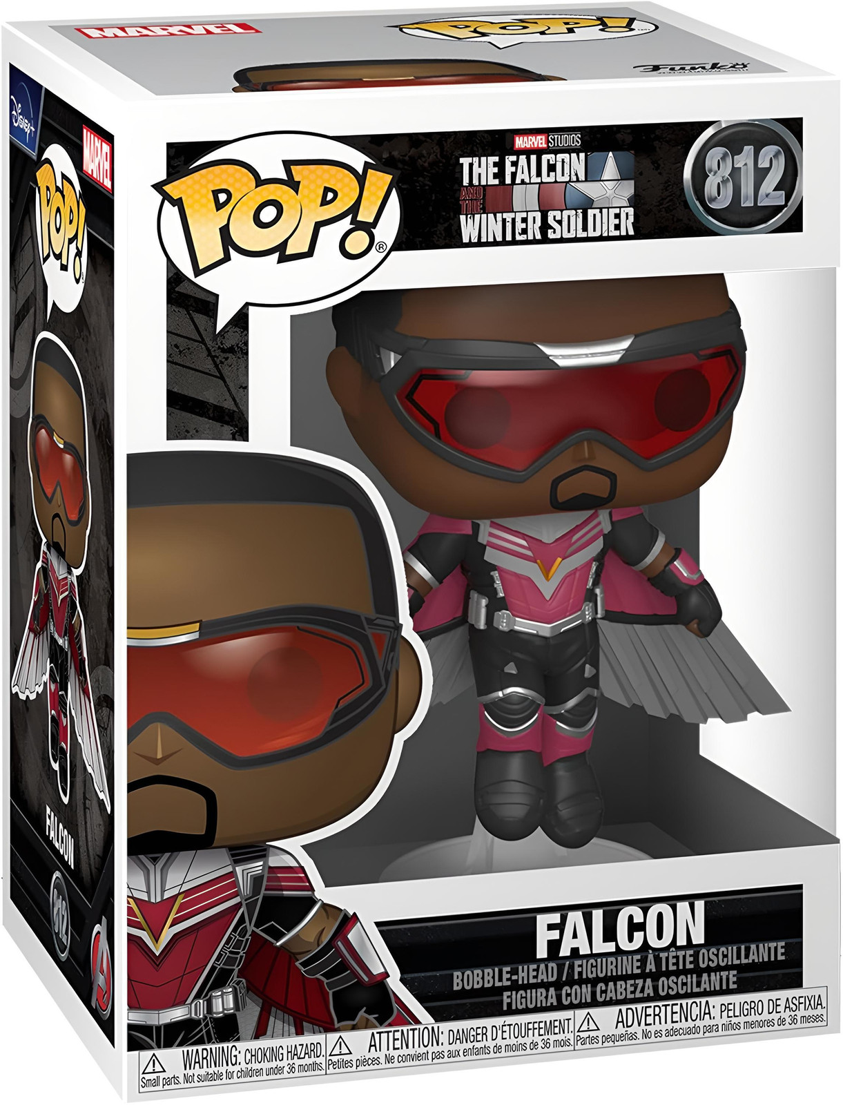 Funko Pop! Marvel The Falcon and the Winter Soldier Falcon 812 Vinyl figuur