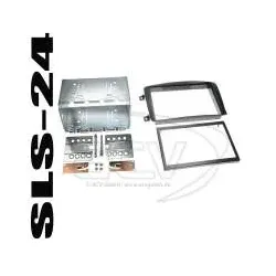 391190-02 Doppel-DIN Komplettset Radioblende Mercedes C-Klasse CLK Vito Viano...