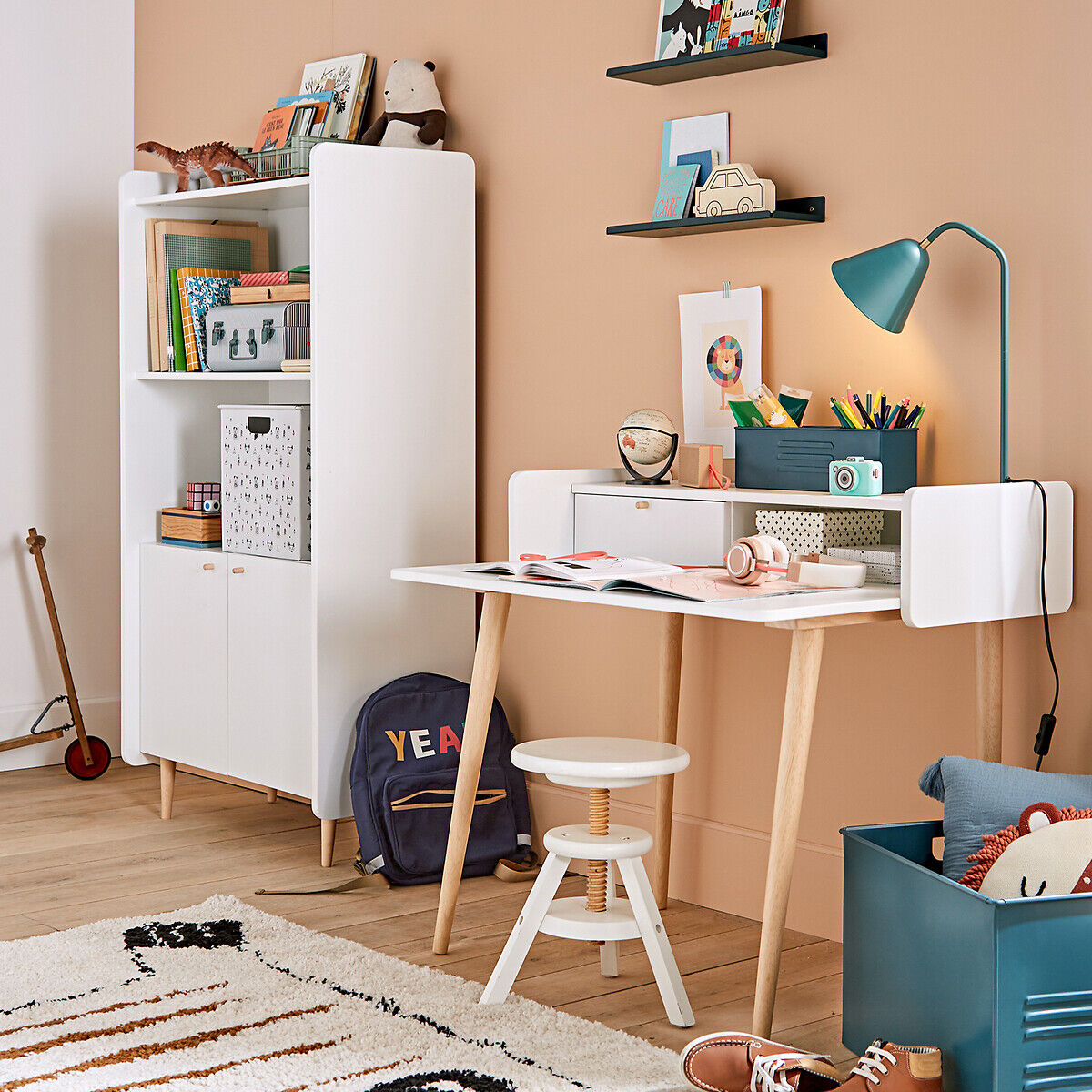 LA REDOUTE INTERIEURS Étagère de rangement enfant Zag