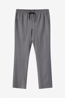 O'Neill s Venture Hybrid Elastic Waist Pants in Heather Grey, Size Small