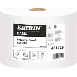 Katrin Basic L, Haushaltspapier, Weiss