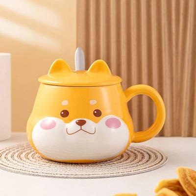 Uplift Essentials Loyal Spirit Shiba Inu Ceramic Mug style A