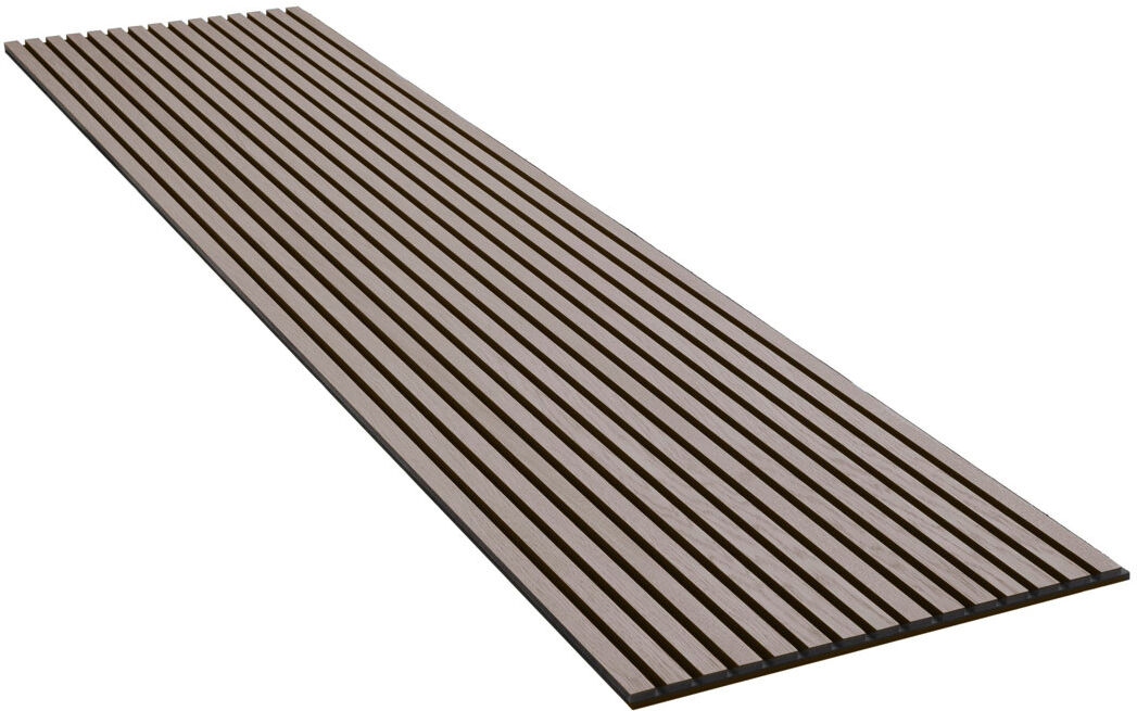 Brayden Studio Ahkai 60 cm x 240 cm Wall Paneling Grey 240cm H