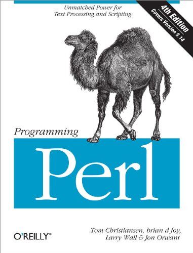 Tom Christiansen - Programming Perl: Unmatched power for text processing and scripting - Preis vom 30.09.2026 09:01:18 h