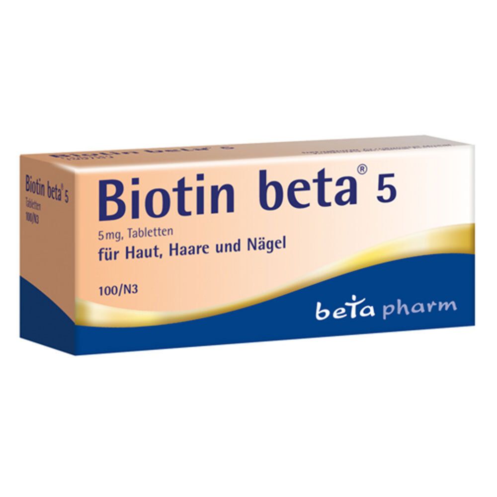 Biotin Beta 5 Tabletten 100 St