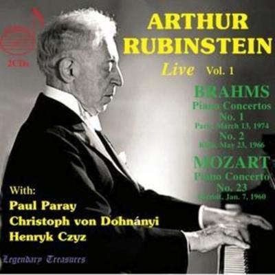 Arthur Rubinstein: Live,Vol.1 - Artur Rubinstein,Paul Paray,Christoph Dohnnyi, CD