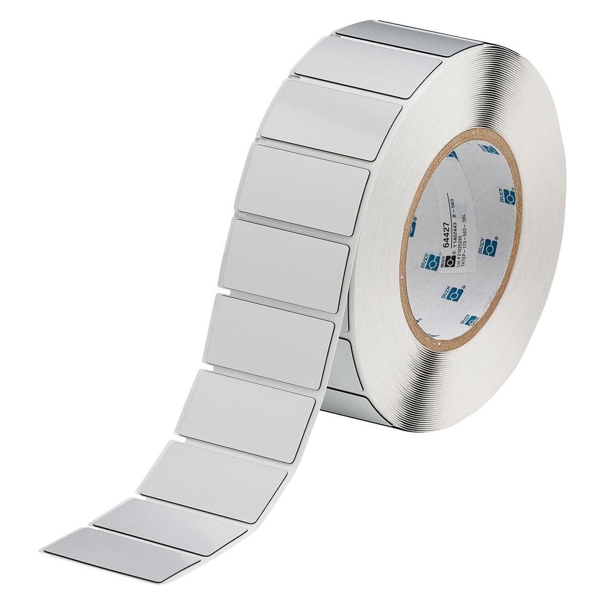 Brady THTEP-16-7593-SV, EPREP, Polyester, Silber, 90.00 x 45.00 mm, permanent (500 E.) (100 mm) (THTEP-16-7593-SV)