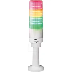 AUER MT60W110V - MT60 monolithische Signalsäule, 110 V AC, LED Dauer- & Blinklich