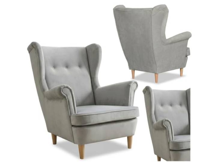 Family Meble Ohrensessel Ari Royal – skandinavischer Sessel, Muster 26