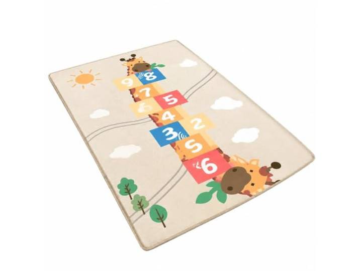 Beheizbare Spielmatte für Wohnzimmer, Kinderzimmer Weiche Oberfläche, Rutschfeste Unterseite, Wasserdicht, Leicht zu Reinigen(Style I,100x150cm)