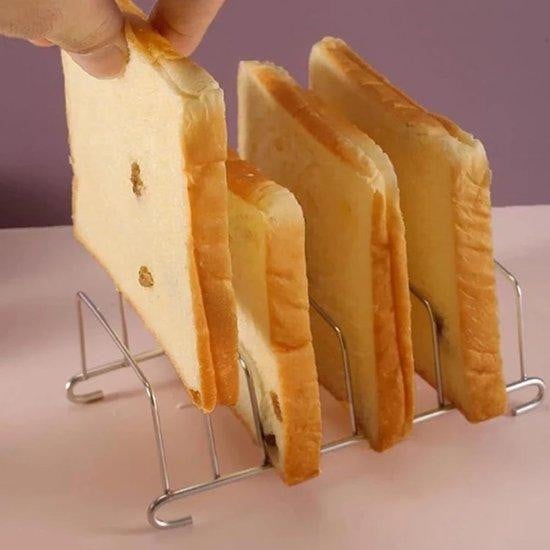 Allecto Broodroosterhouder Roosterrek voor airfryer en grill