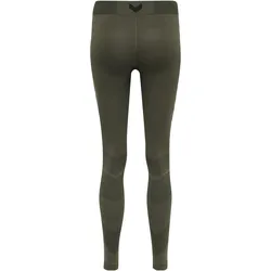 hummel, Damen, Tights, First Seamless Training Tight Women (XXL), Grün