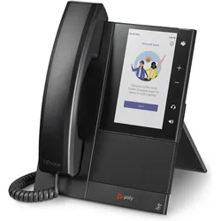 HP Poly CCX 505 BMP MS PoE-e, Telefon, Schwarz