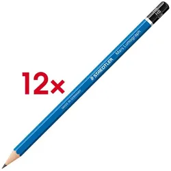 Staedtler 12x Bleistifte »Mars Lumograph 100« HB blau