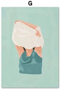 Uplift Essentials Laundry Aesthetic Canvas High Definition Domestic Architectural Sculpture style G 5.1 X 7.1 In