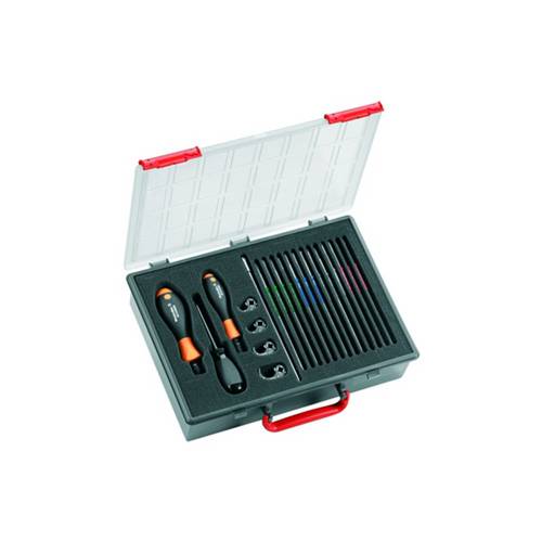 Weidmüller SAI-SCREWTY TOOL BOX Werkstatt Drehmoment-Schraubendreher-Set 21teilig 0.5 - 1.7 Nm