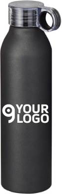 Borraccia Grom Alluminio 650 ml Opaca, Leggera e Antigoccia Personalizzate o neutre