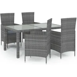 vidaXL, Gartentisch + Balkontisch, Indenetta (150 x 90 x 75 cm)
