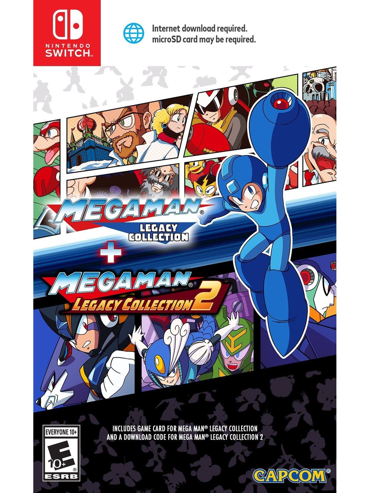 Mega Man: Legacy Collection 1 & 2 Combo Pack - Nintendo Switch - Action - PEGI 7