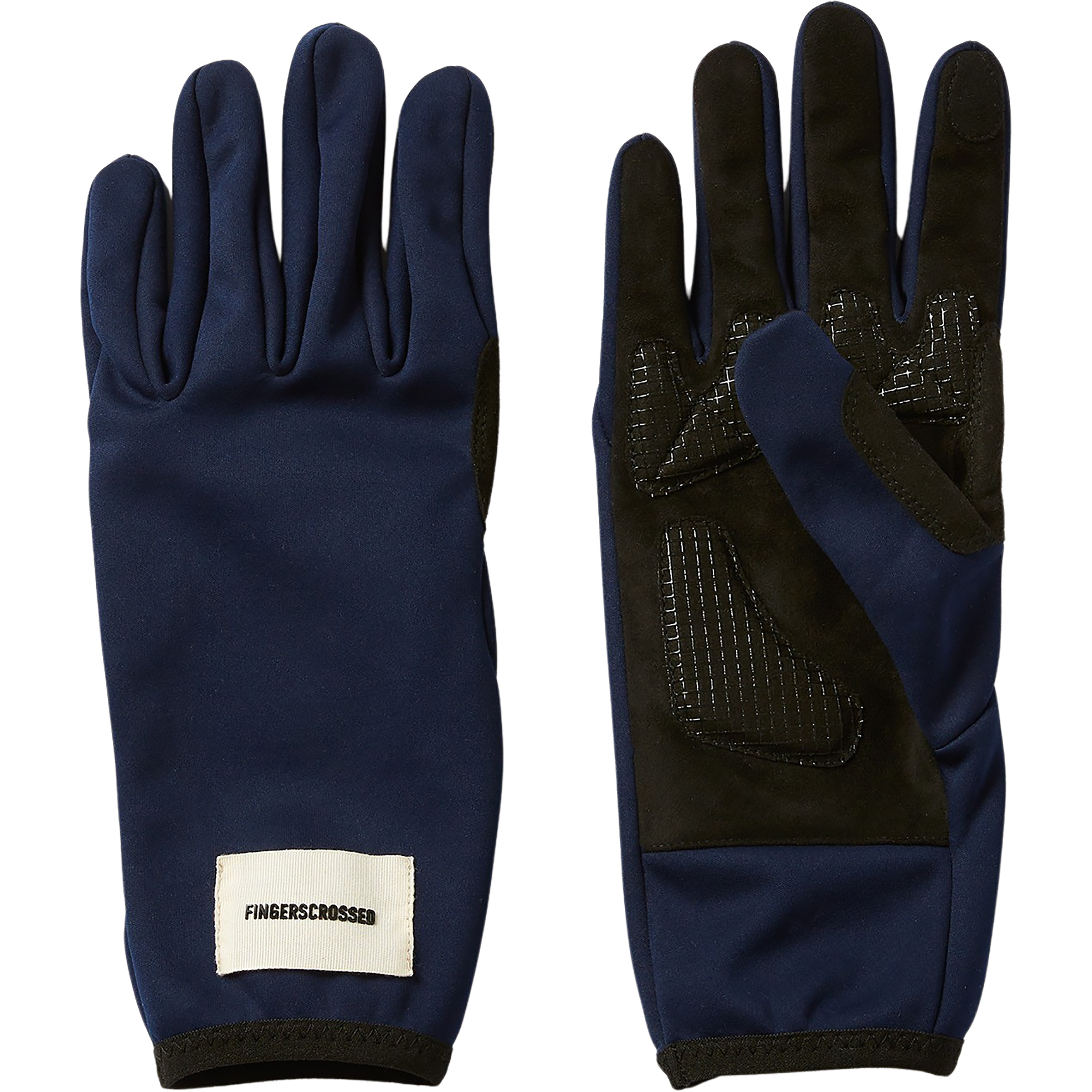 Fingerscrossed Early Winter Fingerhandschuhe blau Größe M Mountainbike | Rennrad Winddicht Wasserabweisend