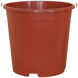 GELI Containertopf Terracotta – Ø12cm Kunststoff Pflanztopf 0.7L