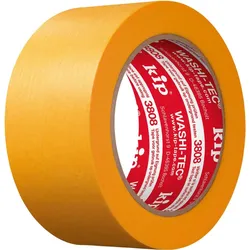 Kip, Klebeband, 48mm x 50m WASHITEC PREMIUM orange Goldkrepp 3808-48 (48 mm)