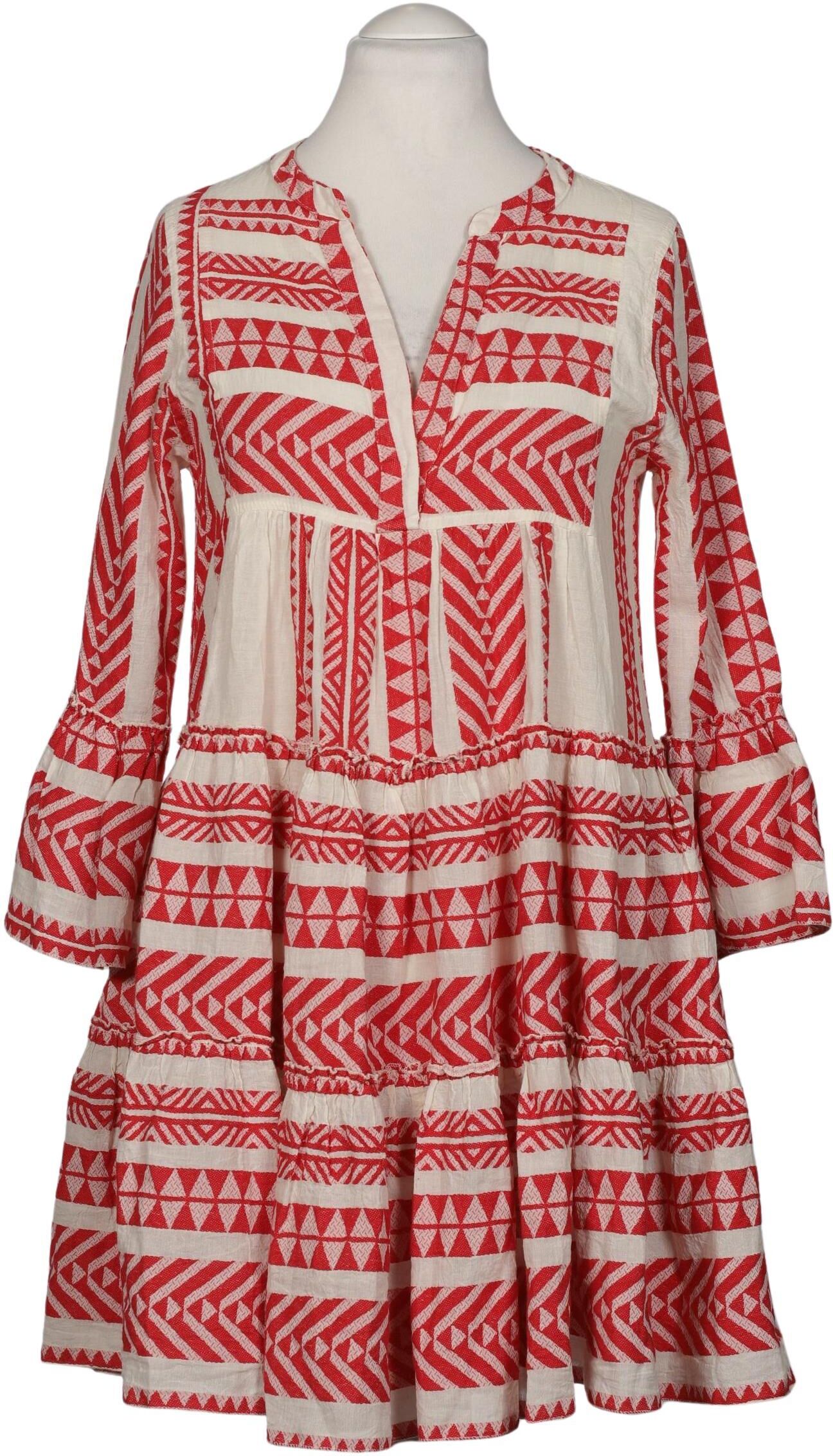 Devotion Damen Kleid, Mehrfarbig, Gr. XS, Baumwolle - Second Hand