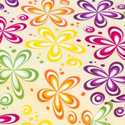 Jersey Flower Power, zartgelb-color