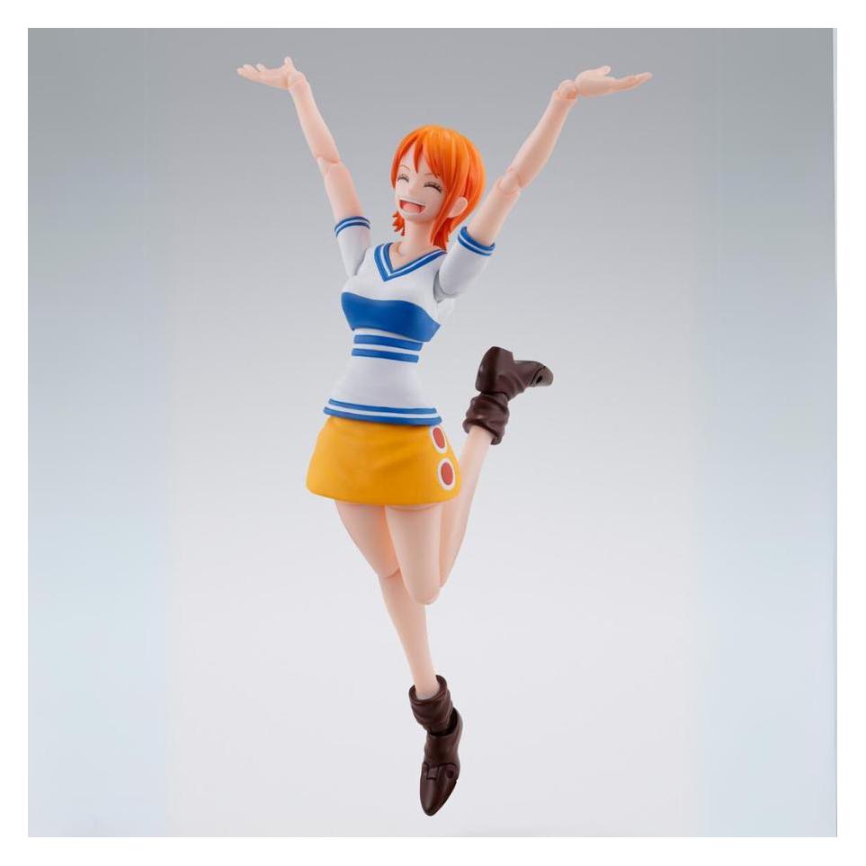 Bandai One Piece S.H. Figuarts Actionfigur Nami Romance Dawn 14 cm (53597)