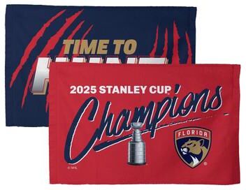 NHL Florida Panthers 2025 Stanley Cup Champions Gather 2-pack Fan Towel 16x25 inches - 16 x 25 inches