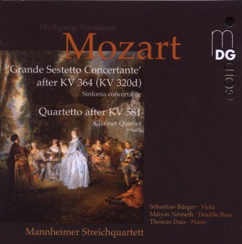 Mannheimer Streichquartett - Mozart-Bearbeitungen - Preis vom 02.10.2026 23:42:20 h