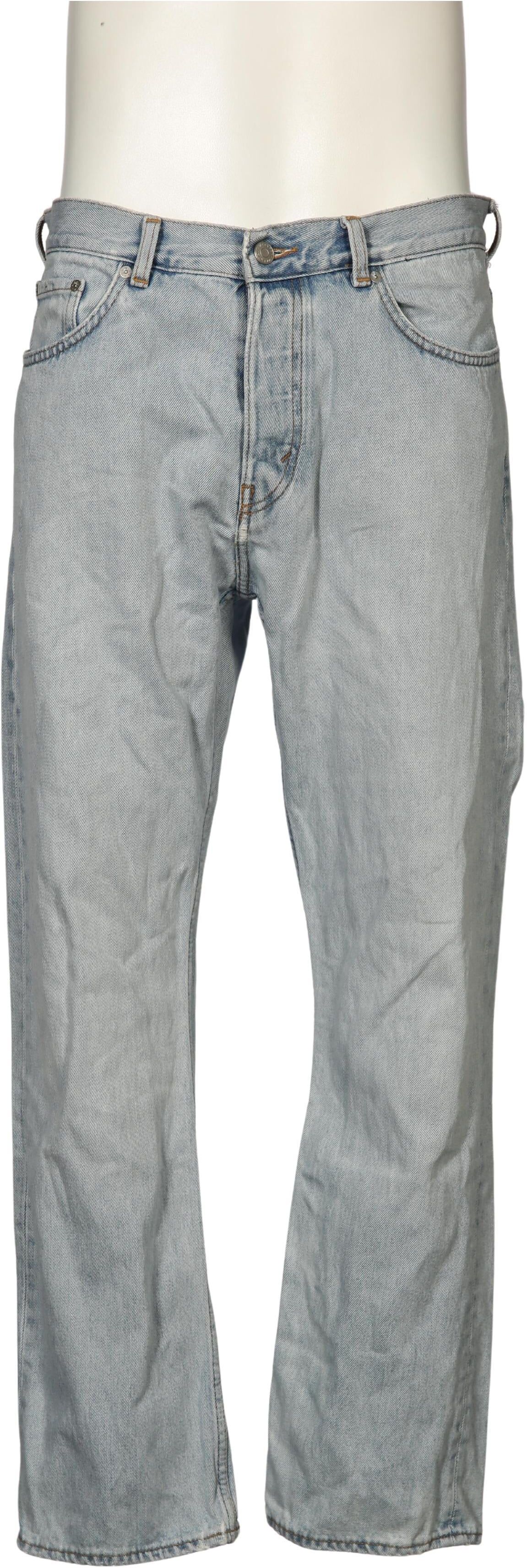 Weekday Herren Jeans, Hellblau, Gr. W33, Baumwolle - Second Hand