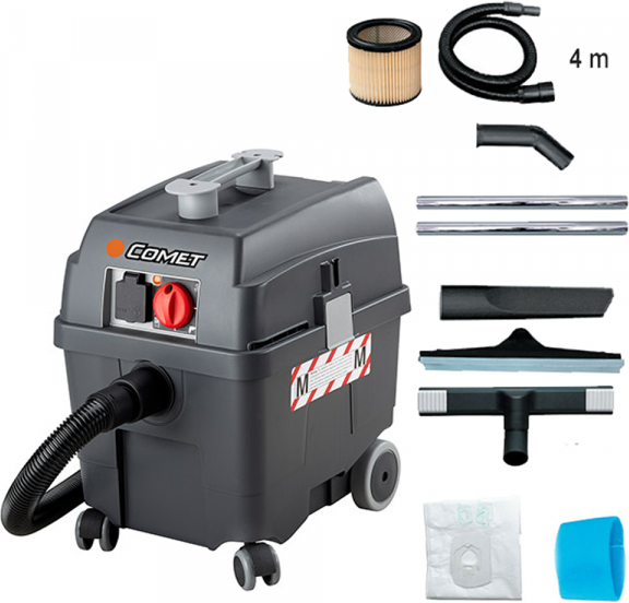 Comet CVP 130 PEM - Aspirateur multifonction - 30 L - Série Professionnelle