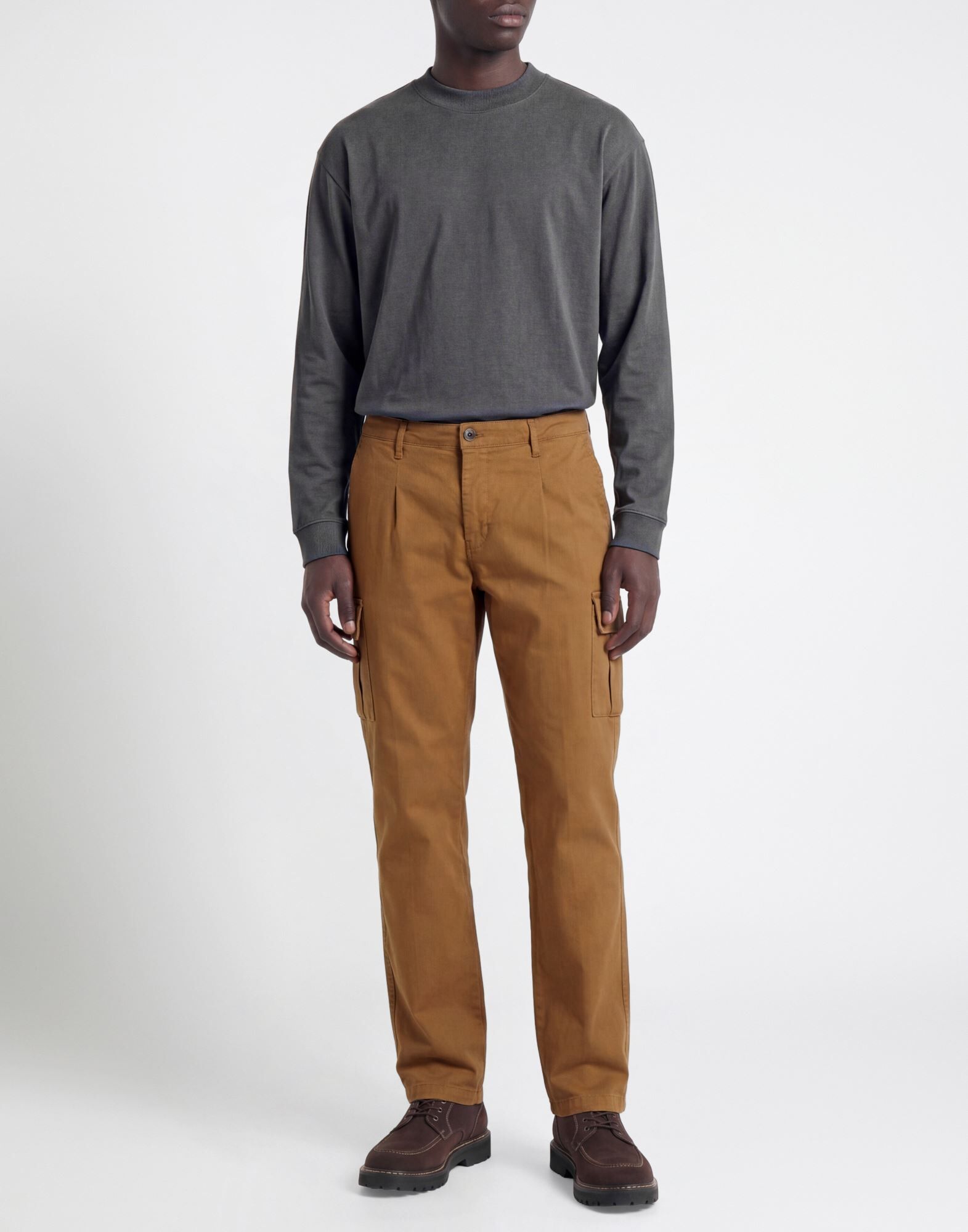 Moro Pantalones Hombre Camel 52 Hombre