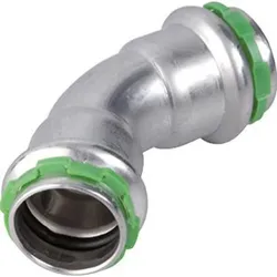 VSH Bogen 22 I/I 45 Grad Edelstahl V-Kontur 6550236