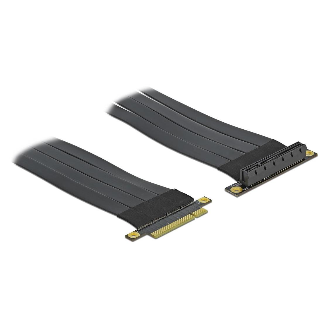 Delock Riser Card PCI Express x8 to x8 with flexible cable (85766)