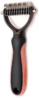 Uplift Picks Professional Pet Deshedding Brush Dog Hair Remover Comb For Cats And Dogs orange Small