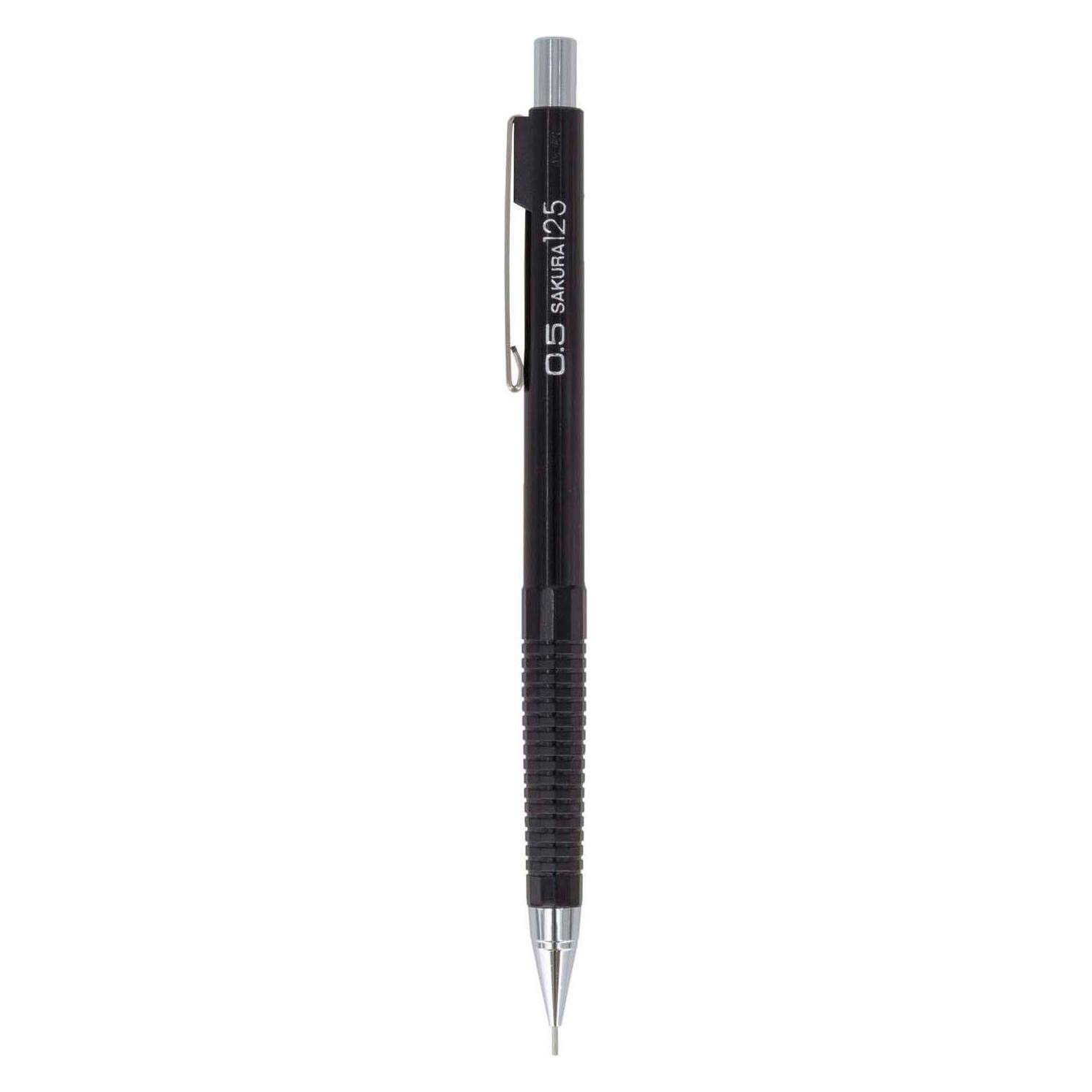 Sakura Mechanical pencil 125 - 0.5 mm - Black (0.50 mm, 1x) (XS12549)