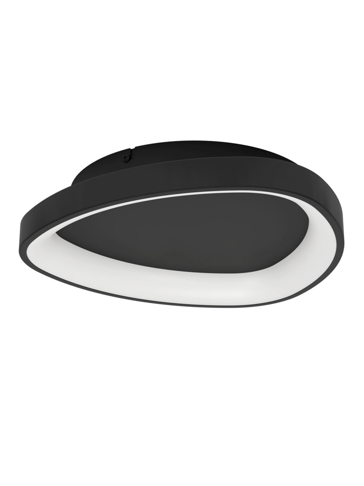 EGLO LORETELLO DECKENLEUCHTE Ø350 CCT 1440LM DIMMPB. SCHWARZ