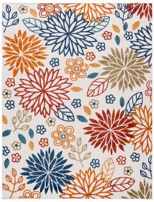 SAFAVIEH Cabana Lyla Indoor/ Outdoor Waterproof Patio Floral Rug