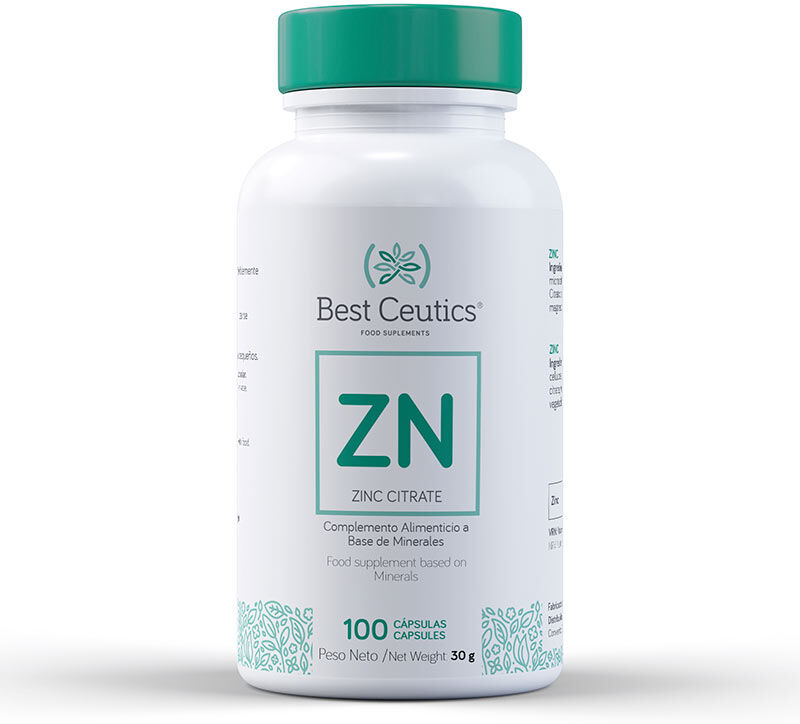 Best Ceutics Zinc Citrate 100 Capsules